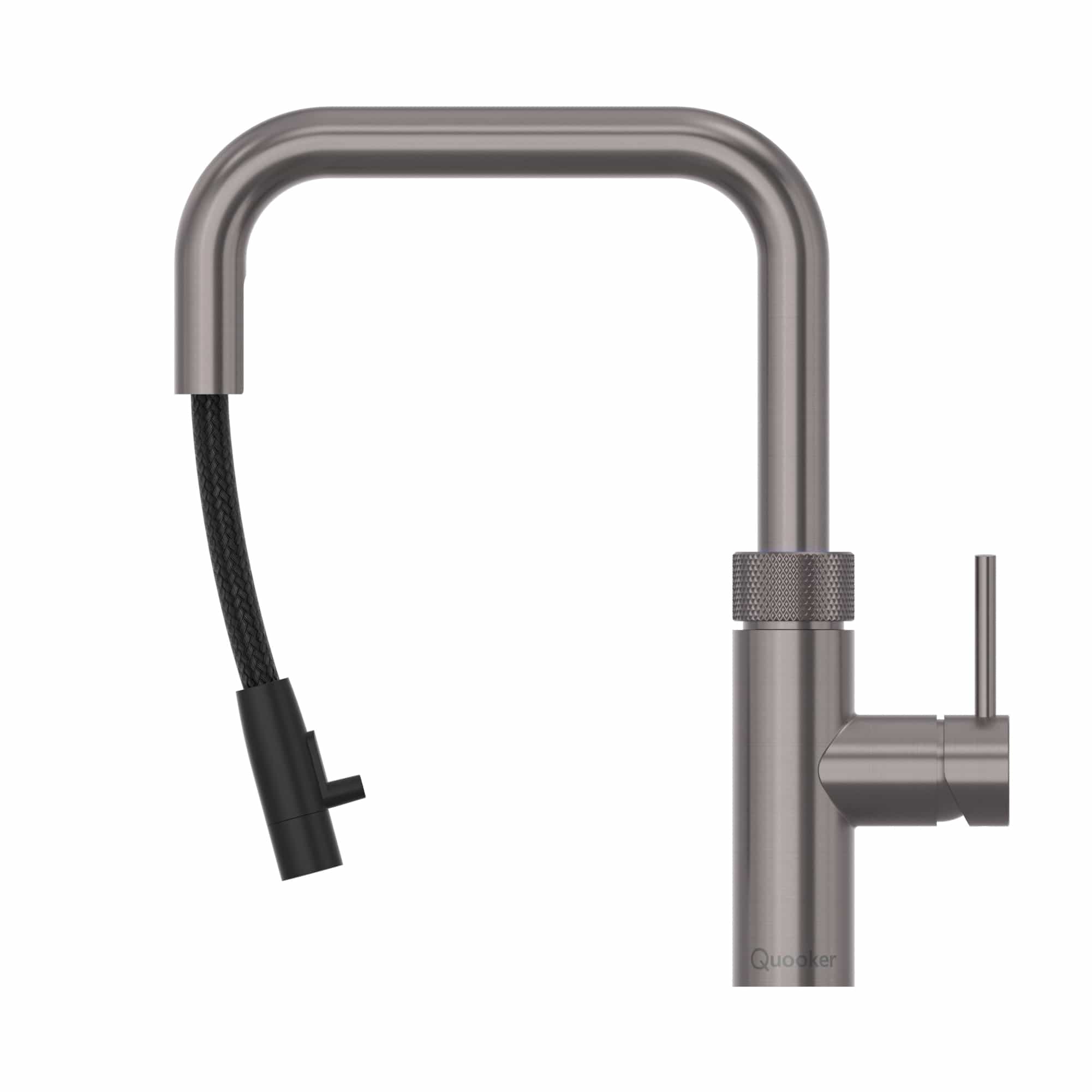 Quooker Flex Square Kjøkkenarmatur med uttrekksslange Quooker Kjøkkenarmatur