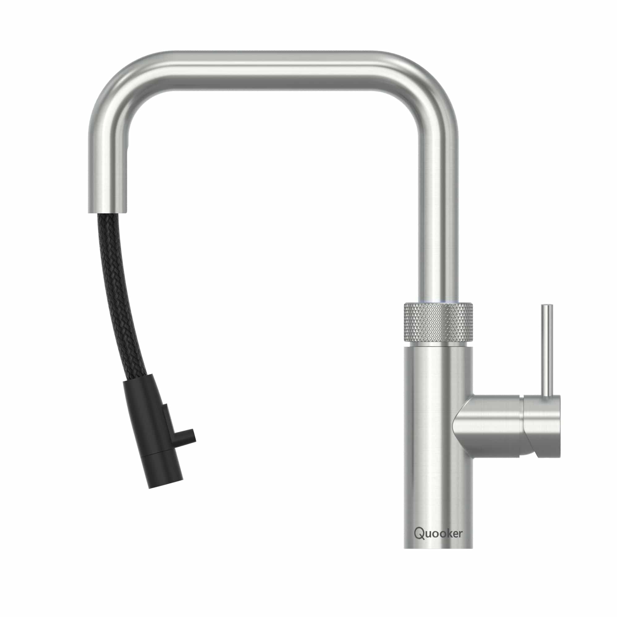 Quooker Flex Square Kjøkkenarmatur med uttrekksslange Quooker Kjøkkenarmatur