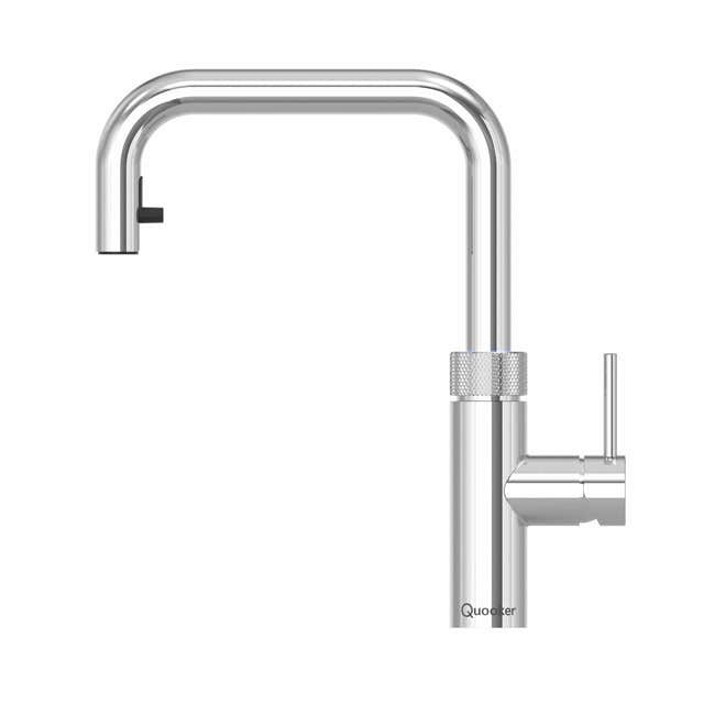 Quooker Flex Square Kjøkkenarmatur med uttrekksslange Quooker Kjøkkenarmatur