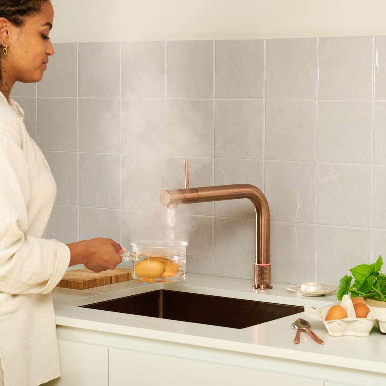 Quooker Front alt-i-ett kjøkkenarmatur Quooker Kjøkkenarmatur