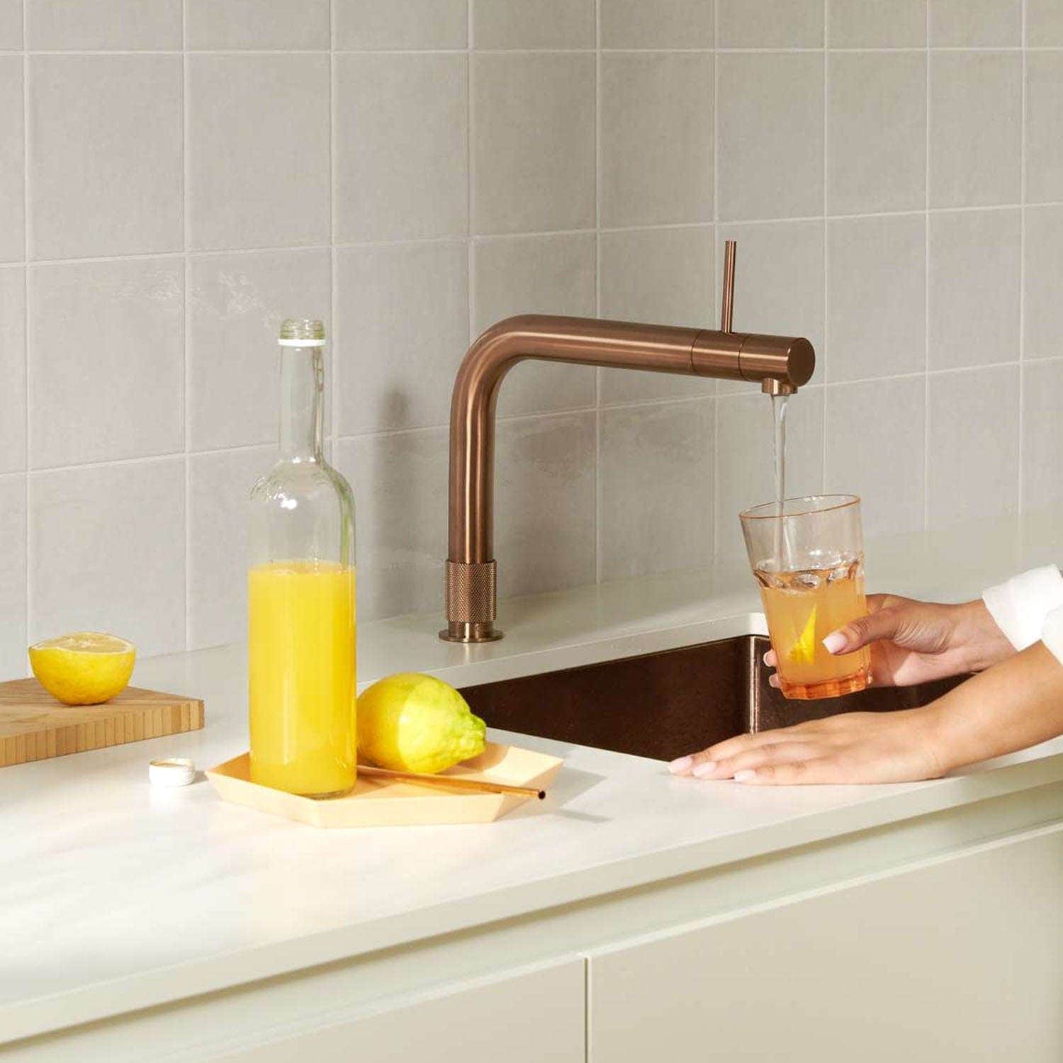 Quooker Front alt-i-ett kjøkkenarmatur Quooker Kjøkkenarmatur