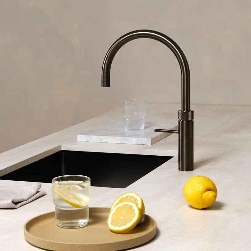Quooker Fusion Round alt-i-ett design kjøkkenarmatur Quooker Kjøkkenarmatur