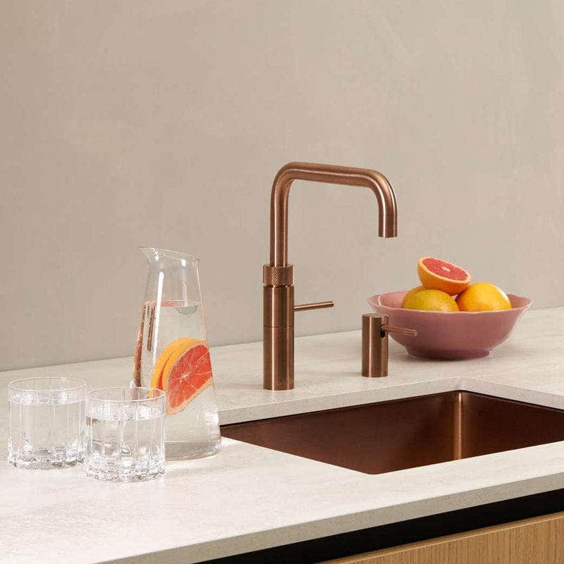 Quooker Fusion Square alt-i-ett design kjøkkenarmatur Quooker Kjøkkenarmatur