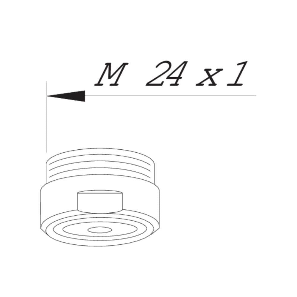 Reservedel: Oras Strålesamler M24X1 STD HC A Oras Armatur Reservedel blandebatteri GRO-4204429