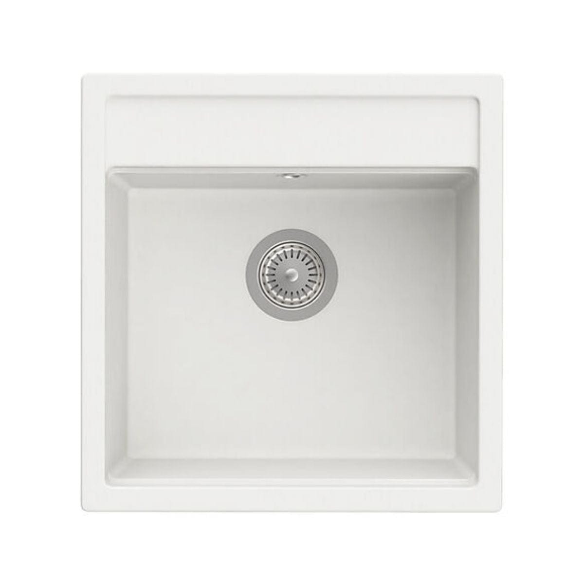 Roca Helsinki Quarzex Kjøkkenvask Hvit / 43.5 cm Roca Kjøkkenvask GRO-1395706