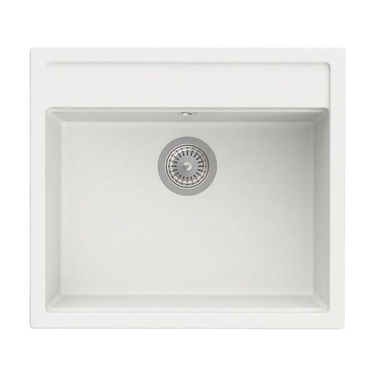 Roca Helsinki Quarzex Kjøkkenvask Hvit / 51.5 cm Roca Kjøkkenvask GRO-1395705