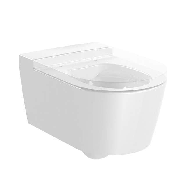 Roca Inspira Rimless Veggskål uten sete Hvit Roca Vegghengt toalett DAL-1365525