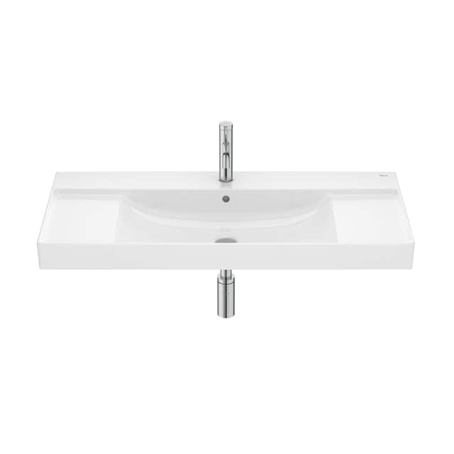 Roca Ona Vegghengt Servant - Sanitetsporselen Hvit / 100cm Roca Baderomsservant DAL-1509572
