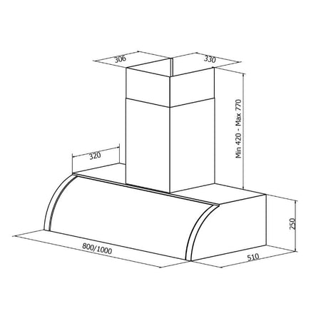 RørosHetta Cetus Fritthengende Ventilator