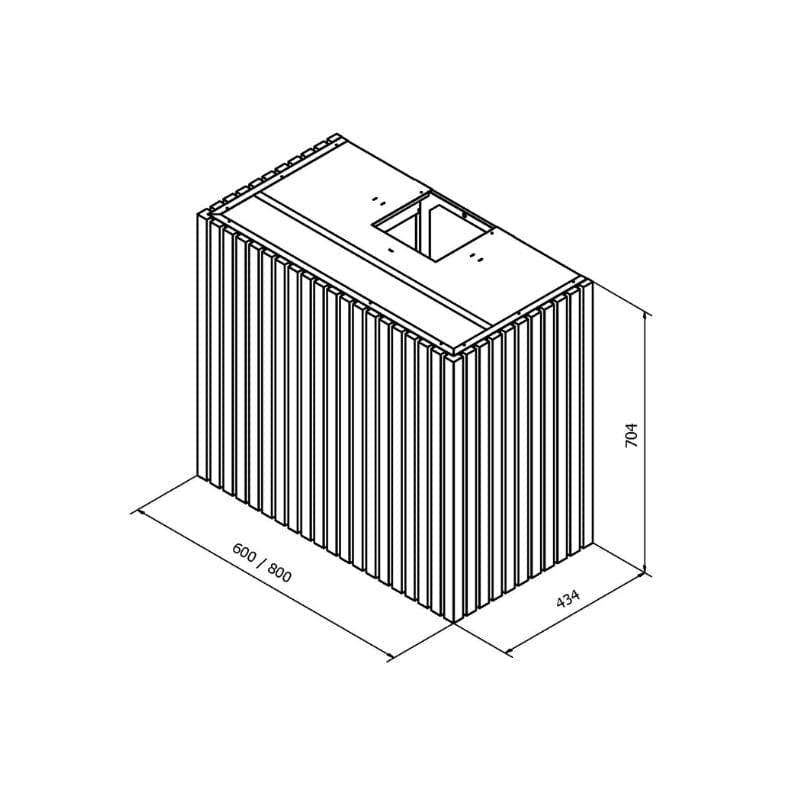RørosHetta Groove Sense Ventilator Vegghengt RørosHetta Kjøkkenvifte