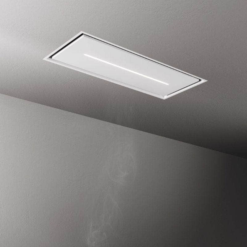 RørosHetta Horizont Fritthengende Ventilator Hvit / 90cm RørosHetta Kjøkkenvifte RO-403868