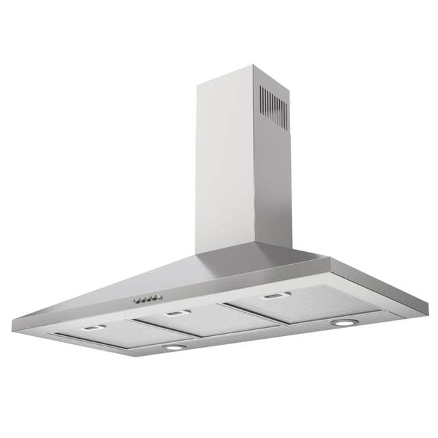 Røroshetta Neo 60 og 90 cm Stål / 90cm Røroshetta Kjøkkenvifte RO-403667