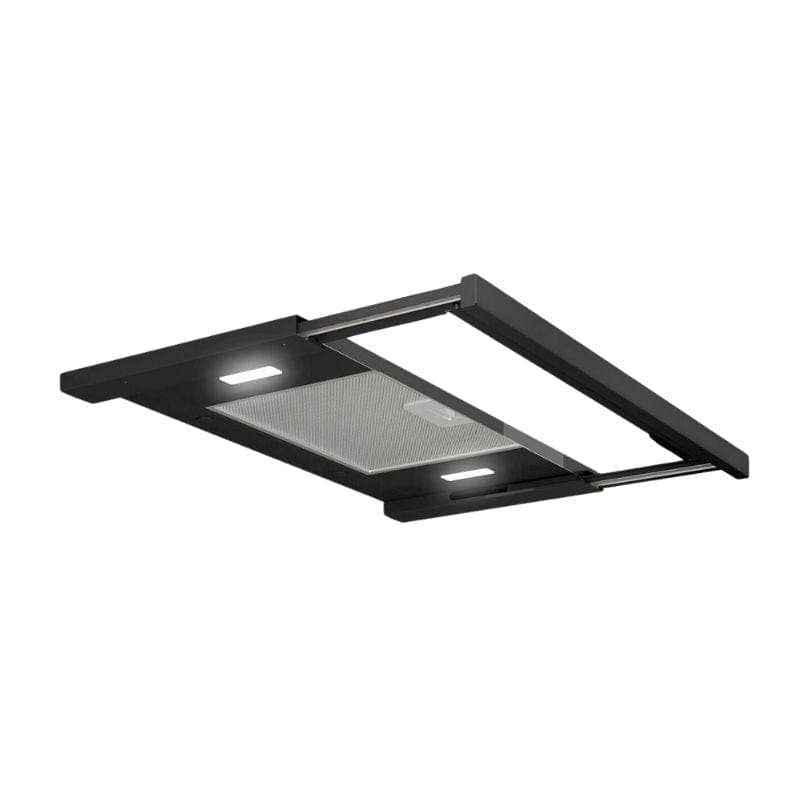 RørosHetta Slide Ventilator til Overskap Svart / 60cm / Ekstern motor RørosHetta Kjøkkenvifte BUN-403465-EM