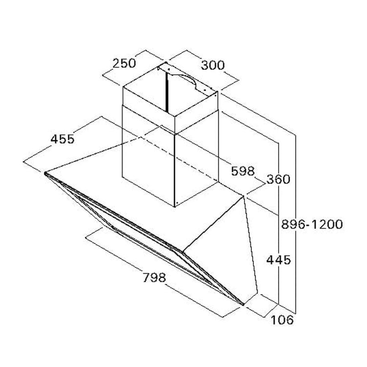 RørosHetta Unique Ventilator Vegghengt