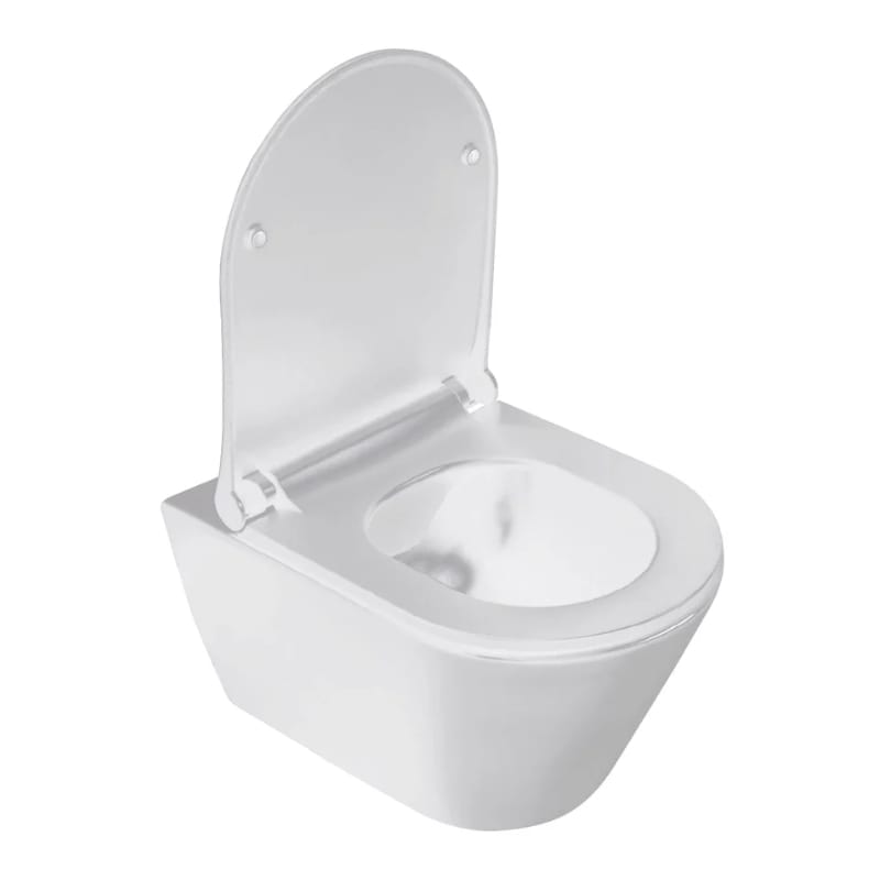 Sanipro AQUAFORM Compact vegghengt toalett Hvit Sanipro Vegghengt toalett SA-10003