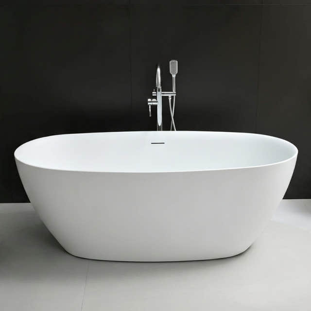 Sanipro FARO Frittstående Badekar Hvit / 150cm Sanipro Frittstående badekar SA-20084