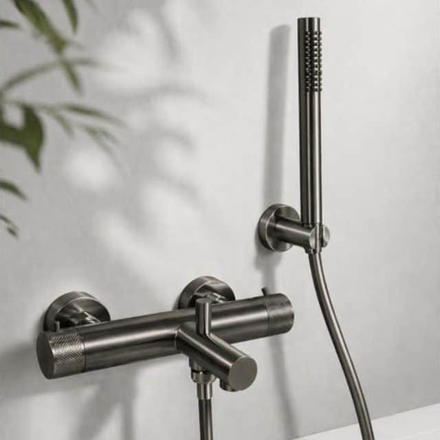 Sanipro FLOW Badekararmatur Gunmetal Sanipro Badekararmatur SA-30087