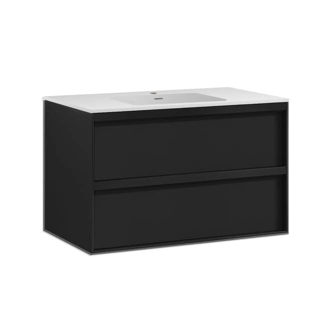 Sanipro Studio Servantskap 100cm / Black Sanipro Servantskap SA-20221BL