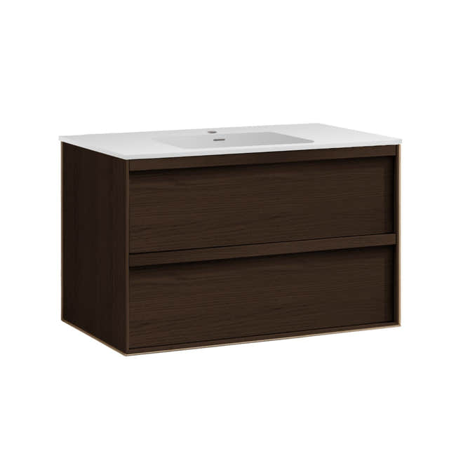 Sanipro Studio Servantskap 100cm / Mørk eik Sanipro Servantskap SA-20220