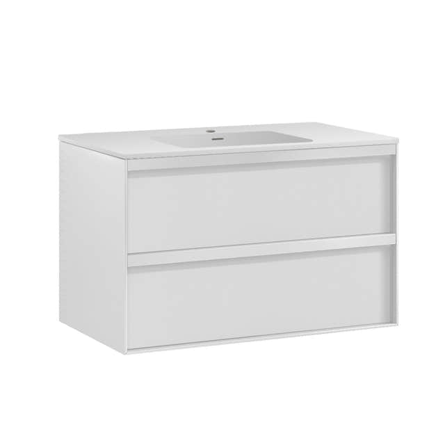 Sanipro Studio Servantskap 100cm / White Sanipro Servantskap SA-20221WH