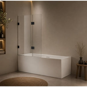 Sanipro STYLE DUO Badekarvegg 8mm glass