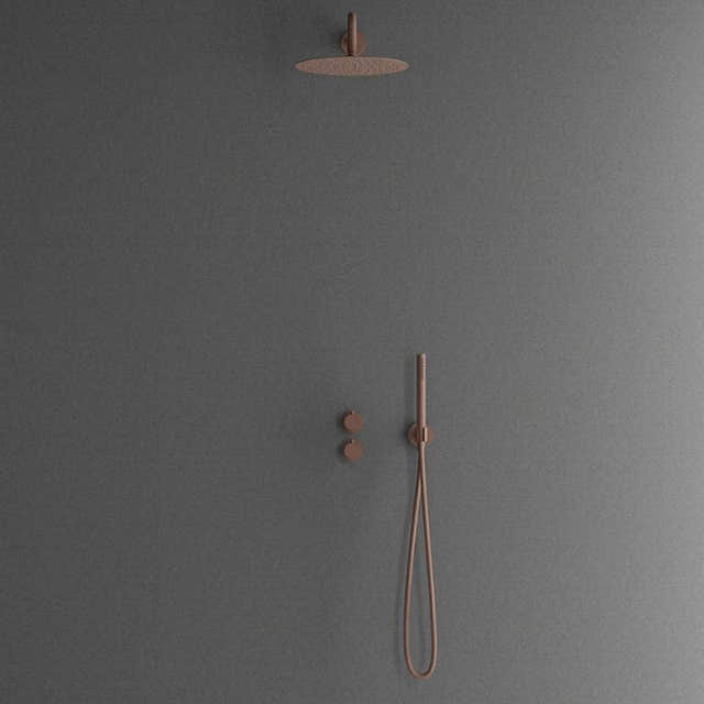 Scandtap Harmonized 2x Takdusj Innbygging Rust Scandtap Blandebatteri innbygging SC-21021