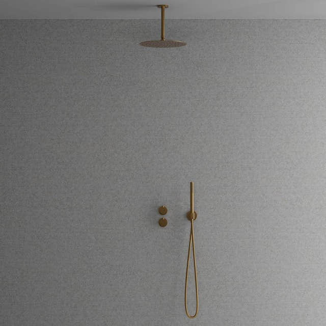 Scandtap Harmonized 2z Takdusj Innbygging Sand Scandtap Blandebatteri innbygging SC-21046