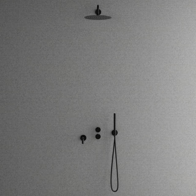 Scandtap Harmonized 3x Takdusj Innbygging Shadow Scandtap Blandebatteri innbygging SC-21058