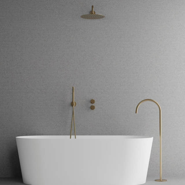 Scandtap Harmonized Bliss 3 Innbygging Dusj Champagne Scandtap Blandebatteri innbygging SC-21411