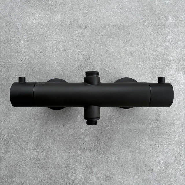 Scandtap Pleasure 2 og 3 Termostatbatteri Coal Scandtap Dusjbatteri SC-02040-CO