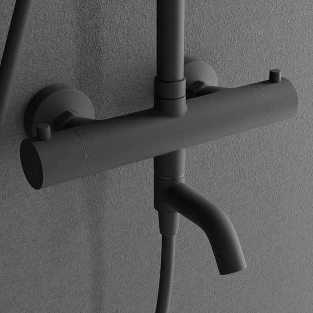 Scandtap Pleasure 3 Badekartut Coal Scandtap Tilbehør blandebatteri SC-20023