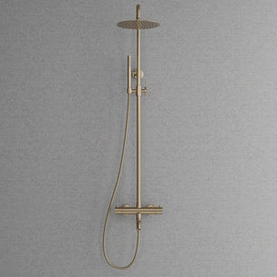 Scandtap STEEL PLEASURE 3 takdusjsett for badekar Ø25cm