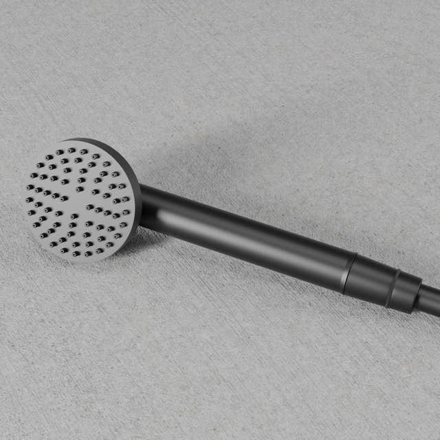 Scandtap Pleasure Hånddusj Rund Black Scandtap Dusjhode SC-20175