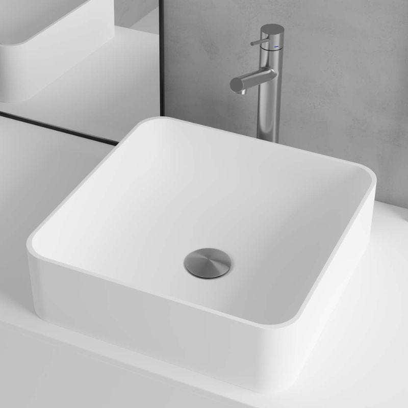 Scandtap Solid S1 Bolleservant Hvit matt Scandtap Bolleservant SC-46051
