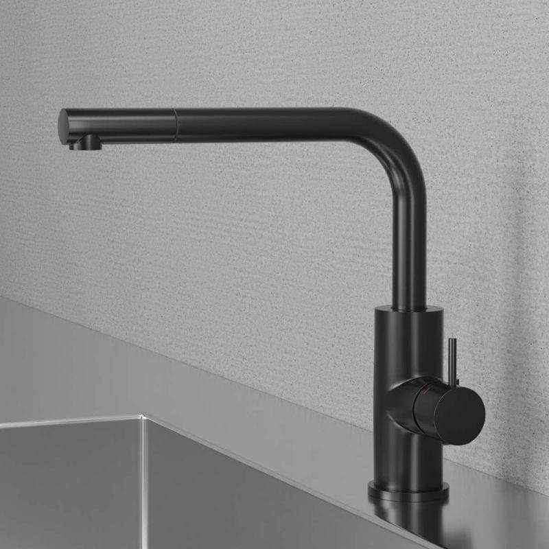 Scandtap Steel Accent 90 Kjøkkenbatteri Shadow / 38mm Scandtap Kjøkkenarmatur SC-30188