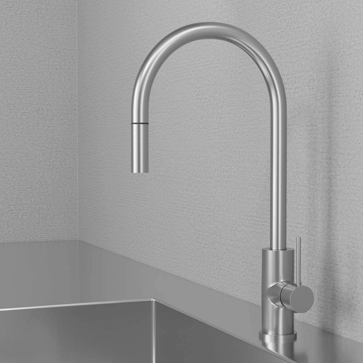 Scandtap Steel Accent D Kjøkkenbatteri Original Scandtap Kjøkkenarmatur SC-30105