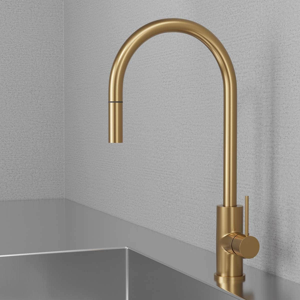 Scandtap Steel Accent D Kjøkkenbatteri Sand Scandtap Kjøkkenarmatur SC-30106