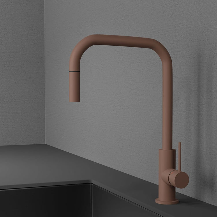 Scandtap Steel Accent Square Kjøkkenarmatur