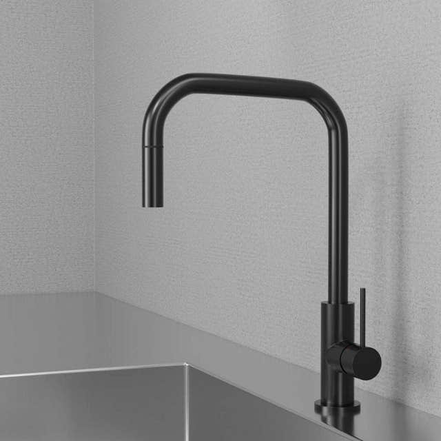 Scandtap Steel Accent Square Kjøkkenarmatur Shadow / 35mm Scandtap Kjøkkenarmatur SC-30113