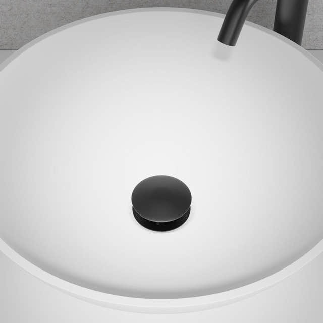 Scandtap Steel Bunnventil Pop-up universal Duo Black Scandtap Bunnventil SC-10923
