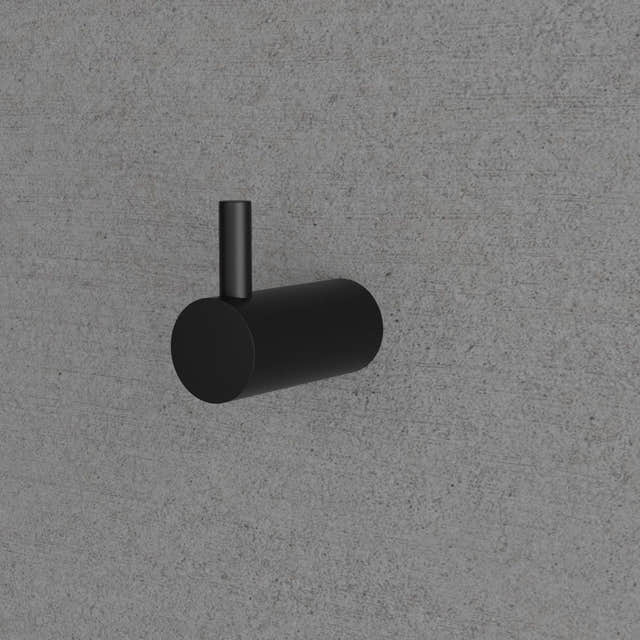 Scandtap Steel Enkel Krok Style Black Scandtap Knagger SC-15103