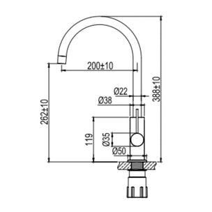 Scandtap Steel Equip Servantbatteri