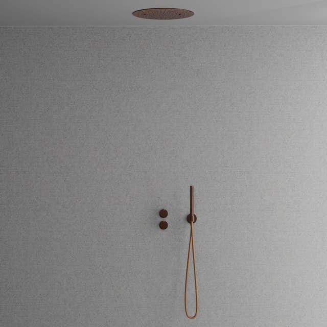 Scandtap Steel Harmonized 2a Takdusj Innbygging Amber Scandtap Blandebatteri innbygging SC-24087