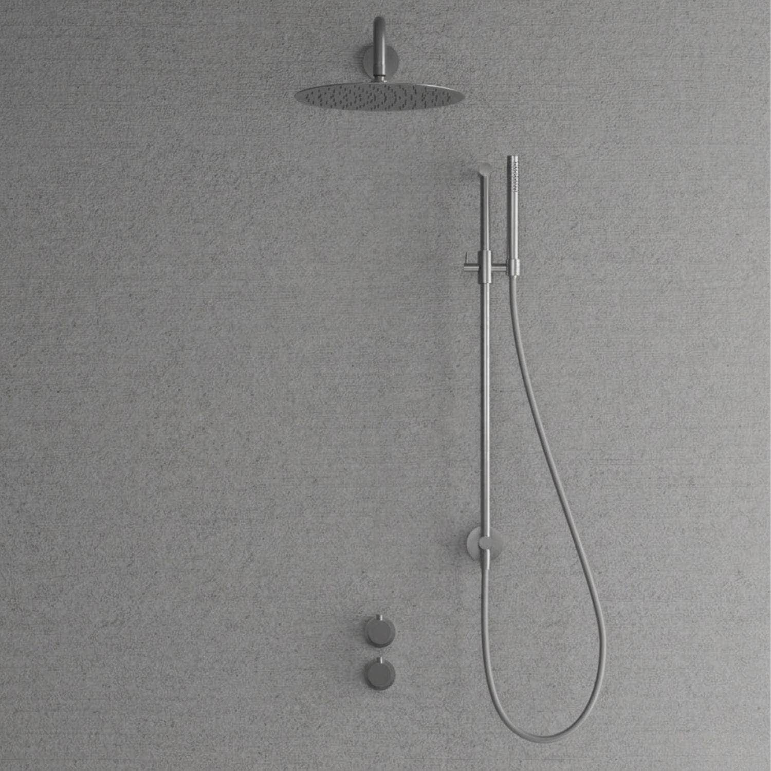 Scandtap Steel Harmonized 5x Takdusj Innbygging Original Scandtap Blandebatteri innbygging SC-21070