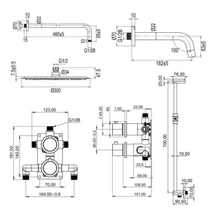 Scandtap Steel Harmonized 6X Takdusj Innbygging
