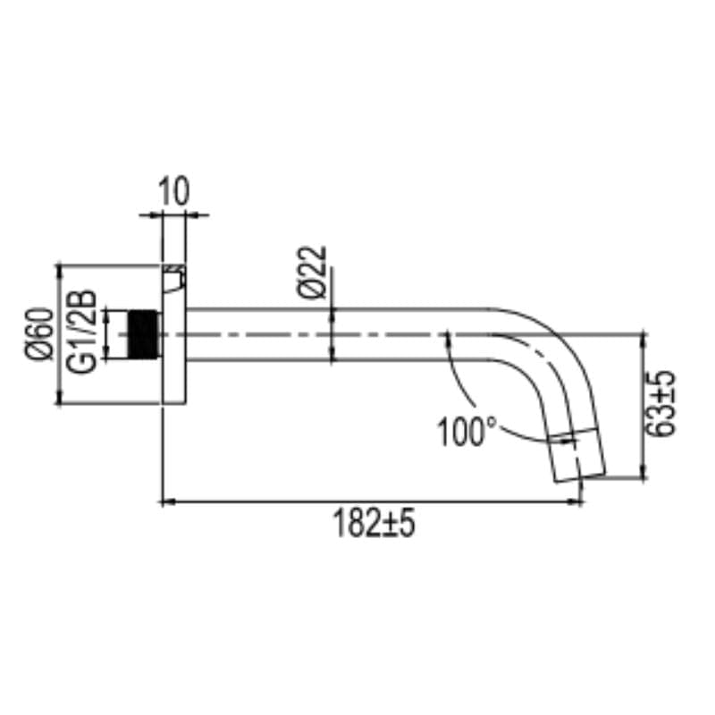 Scandtap Steel Harmonized Badekartut Scandtap Tilbehør blandebatteri