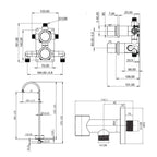 Scandtap Steel Harmonized Bliss 4 Badekarpakke