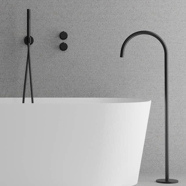 Scandtap Steel Harmonized Bliss 4 Innbygging Dusj Black Scandtap Blandebatteri innbygging SC-21422