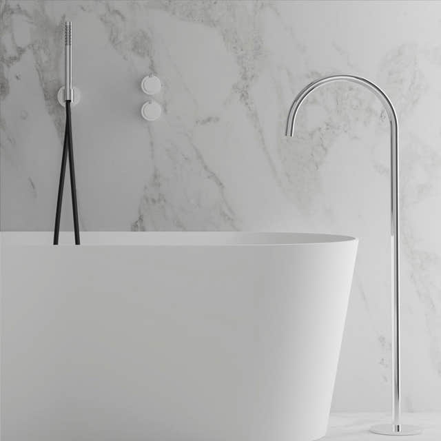 Scandtap Steel Harmonized Bliss 4 Innbygging Dusj Classic Scandtap Blandebatteri innbygging SC-21429