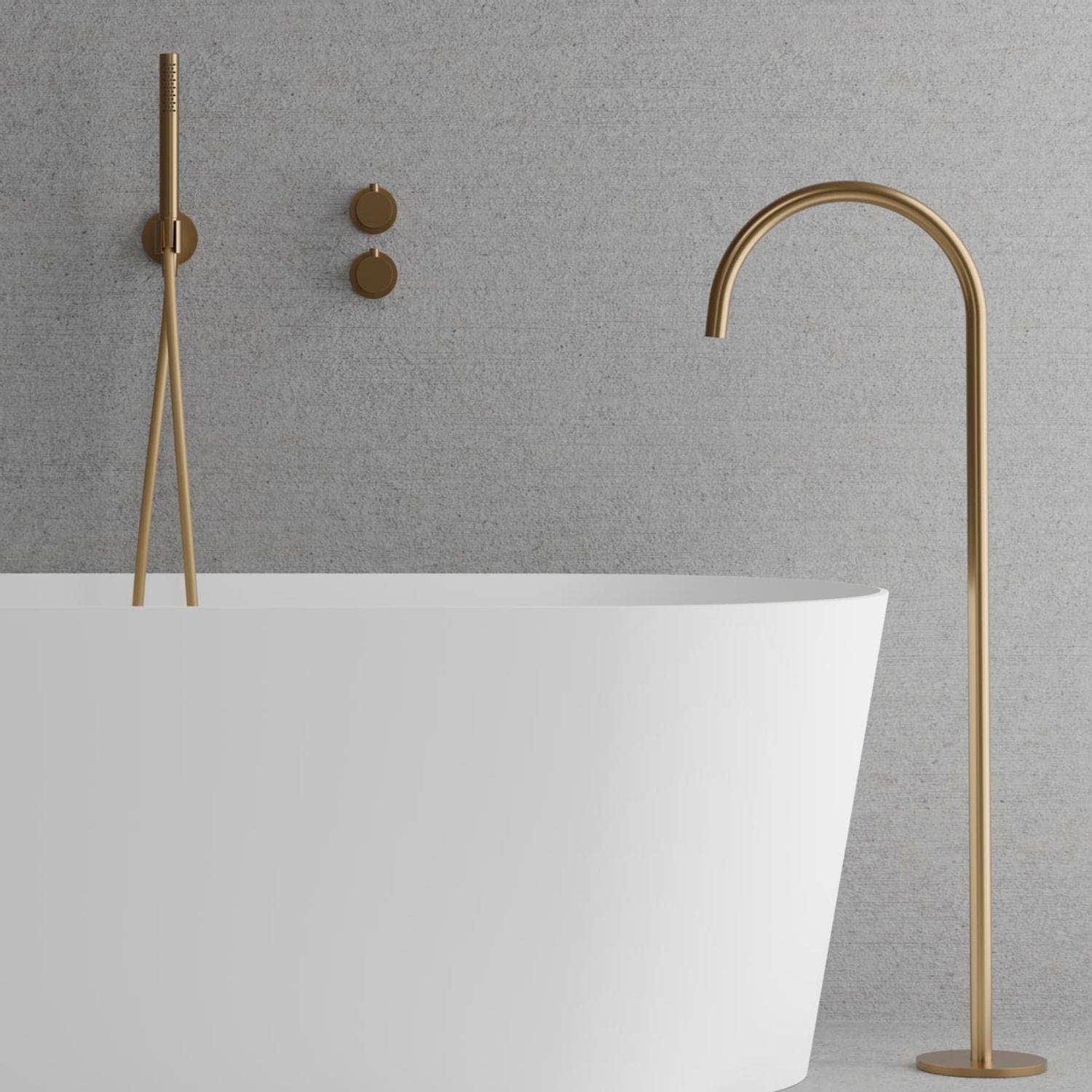 Scandtap Steel Harmonized Bliss 4 Innbygging Dusj Sand Scandtap Blandebatteri innbygging SC-21426